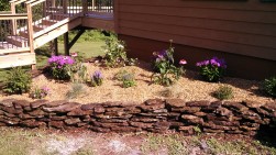 Finished Flowerbed